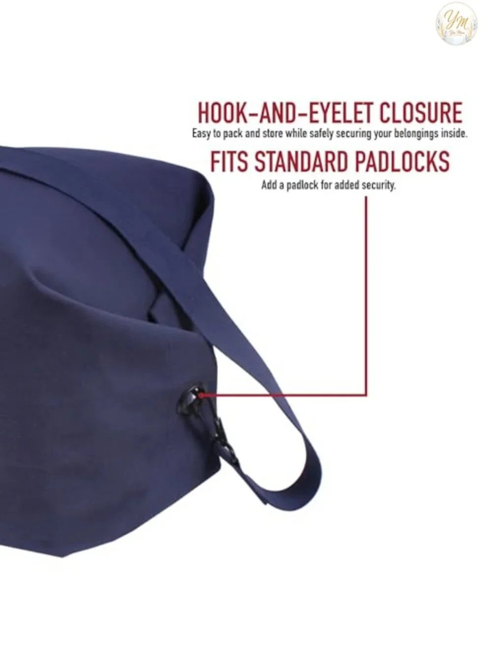 Heavyweight Cotton Canvas Duffle Bag Extra Large Top Load Travel Camping Gear